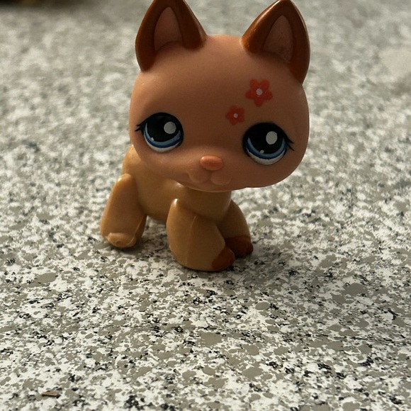 Cute Floral Dog LPS Littlest Pet Shop - Picture 1 of 3